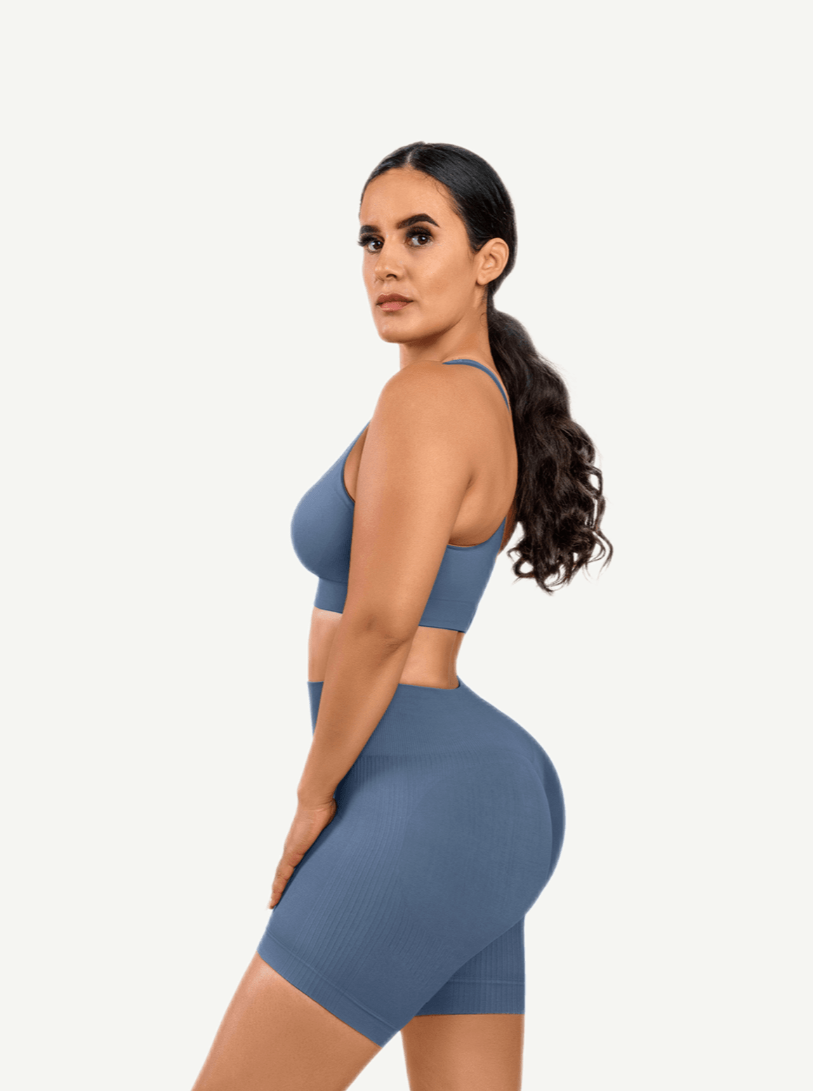 sso-friendly Sexy V Neck Seamless Sportswear