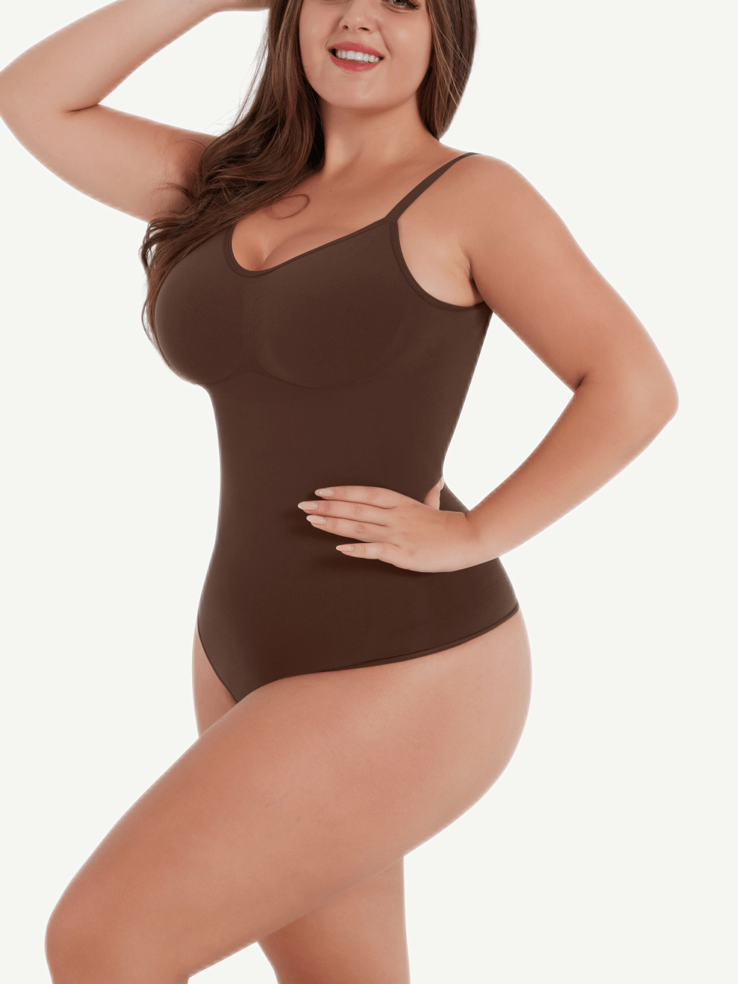 Presale-ssamless Cover-Breast Open-Back Thong