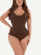Presale-ssamless Cover-Breast Open-Back Thong