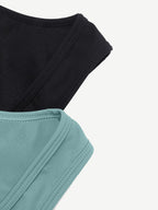 ssshion Zipper Front Slit Sports Sauna Jumpsuit