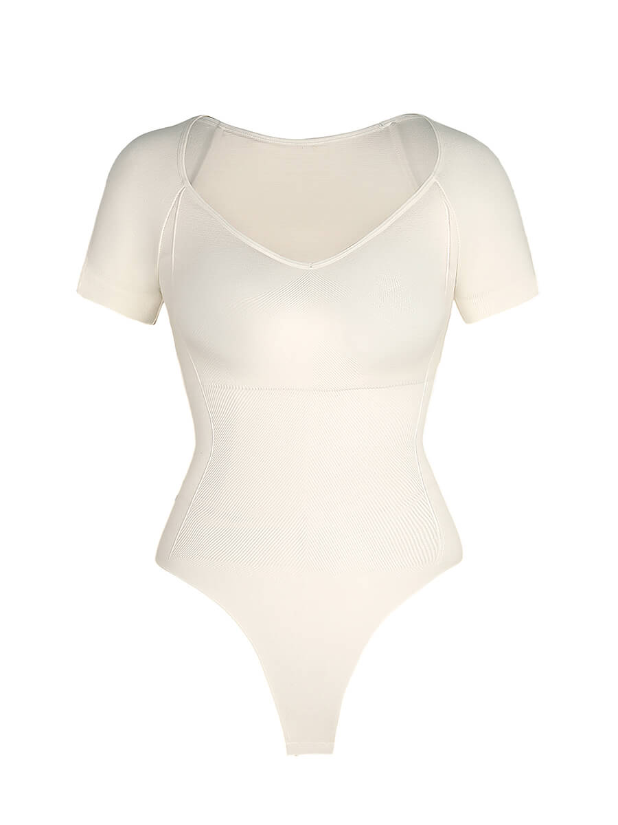 ssEco-friendly Seamless Super Strong Chest Support Shapewear Bodysuit