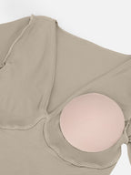 ssamless Deep V Tummy Control Waist Cinching Catsuit
