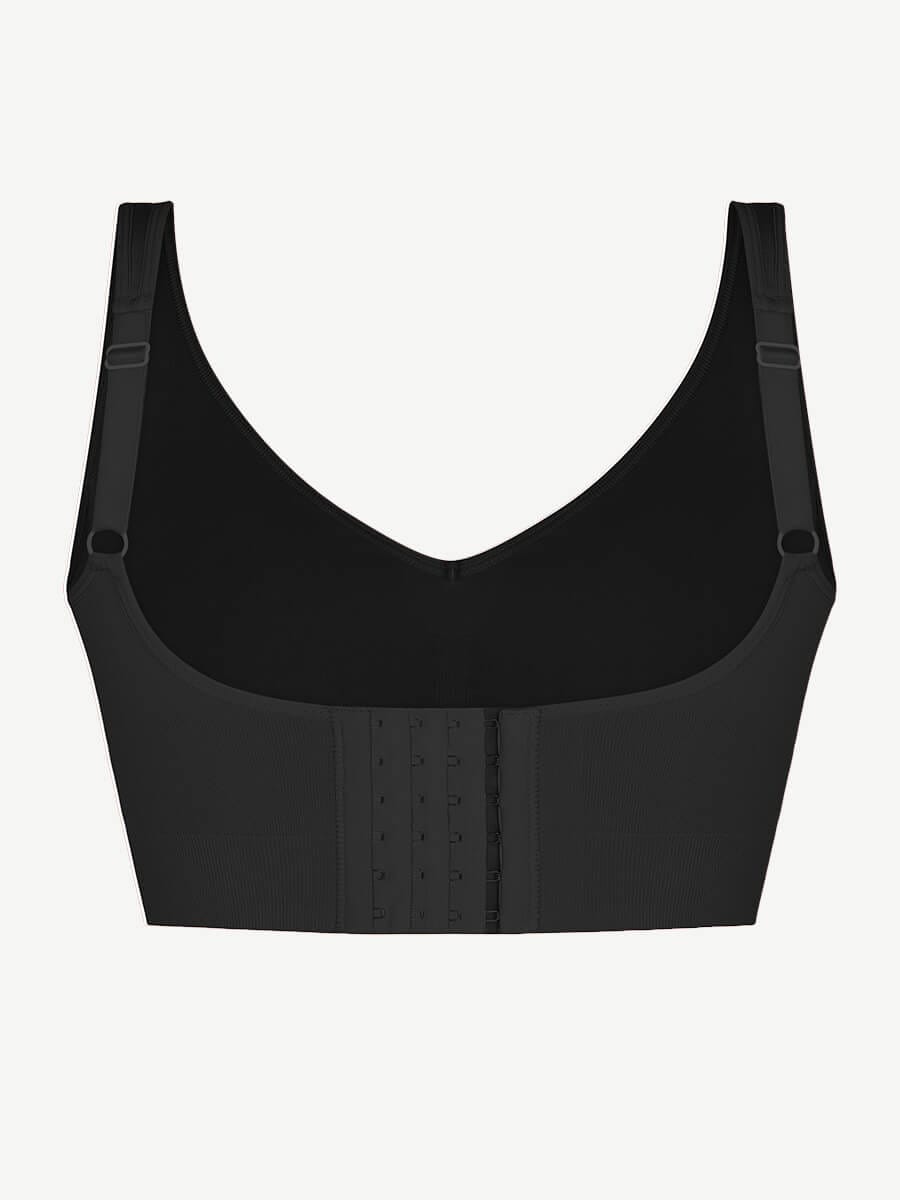 ssamless Breast Support Back Fat Reduction Inner Bra With Removable cups