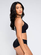 ssamless Breast Support Back Fat Reduction Inner Bra With Removable cups