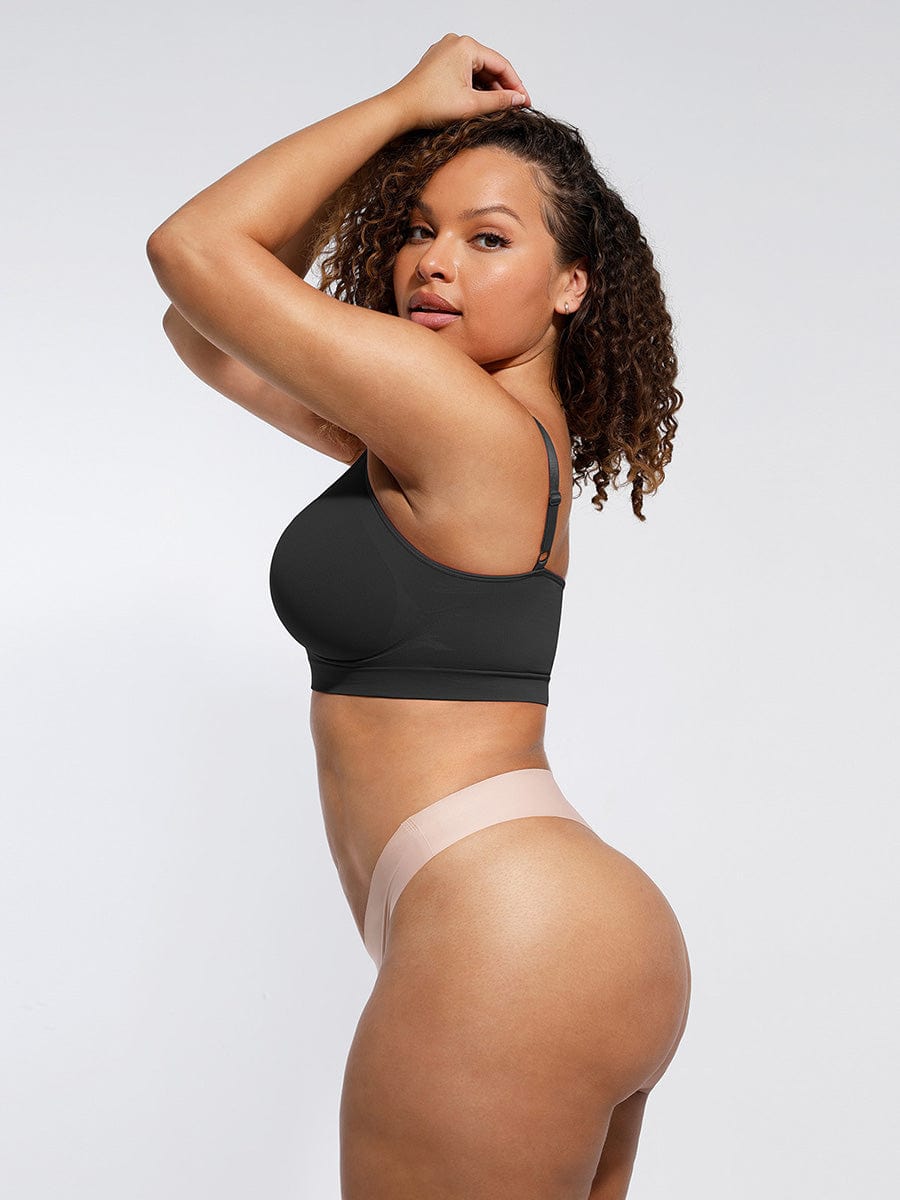 ssamless Shaping Bra with Adjustable Shoulder Straps