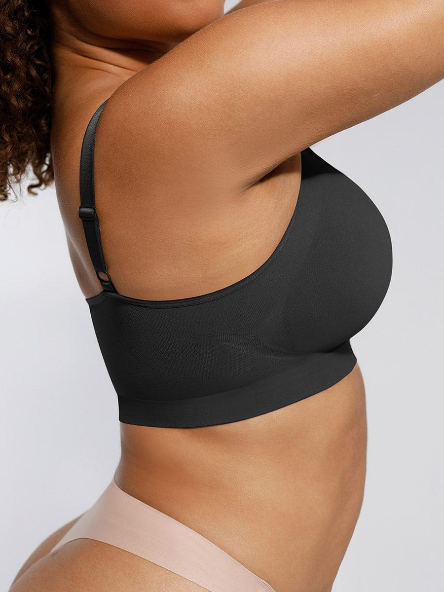 ssamless Shaping Bra with Adjustable Shoulder Straps