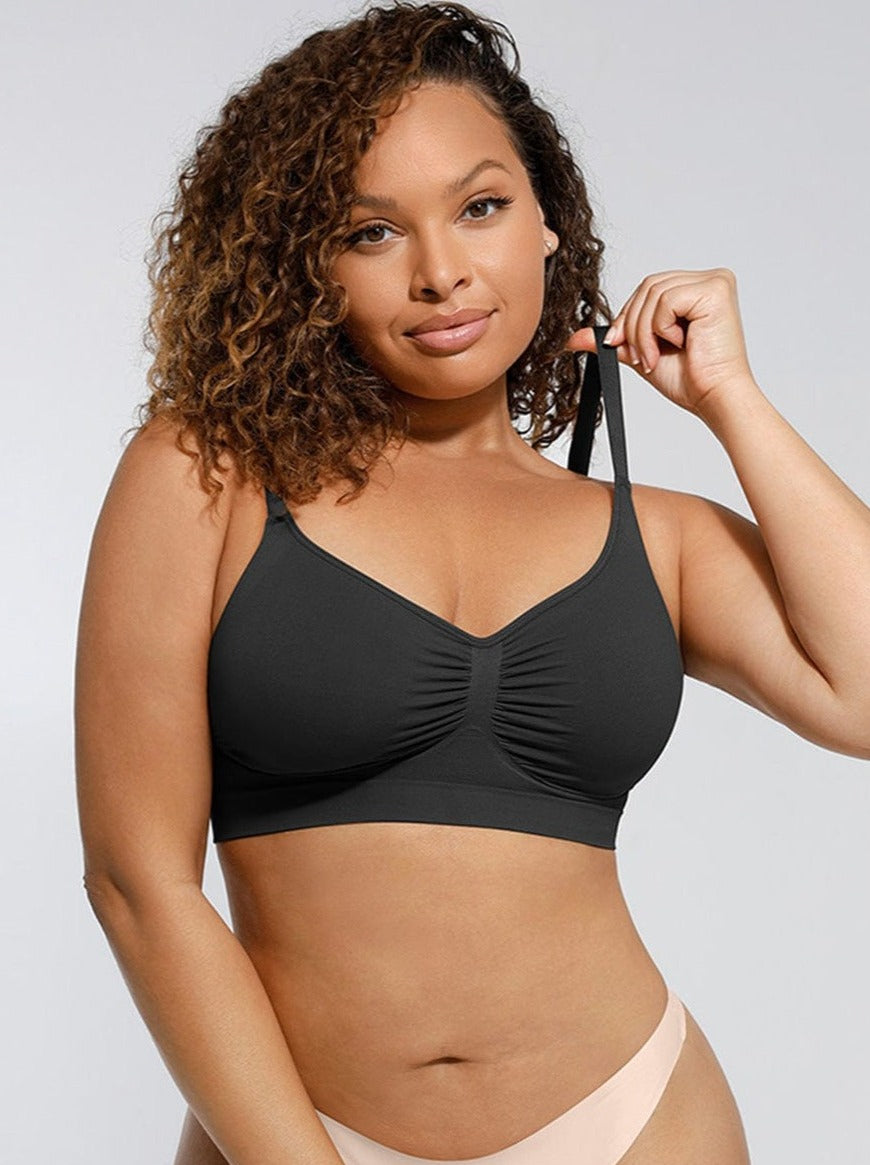 ssamless Shaping Bra with Adjustable Shoulder Straps