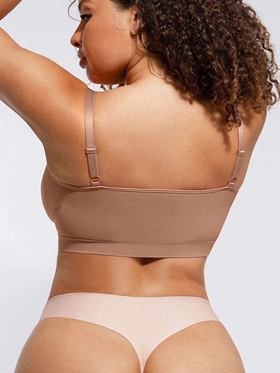 ssamless Shaping Bra with Adjustable Shoulder Straps
