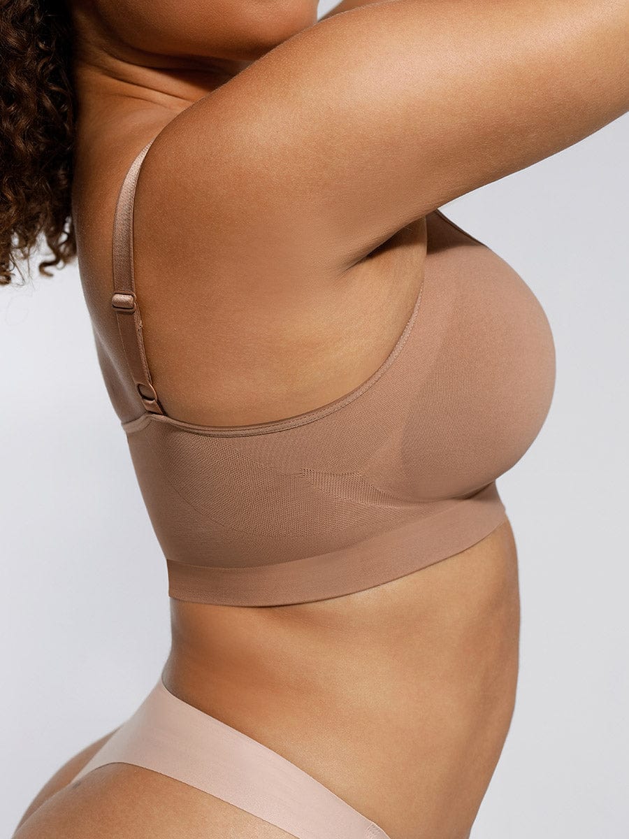 ssamless Shaping Bra with Adjustable Shoulder Straps