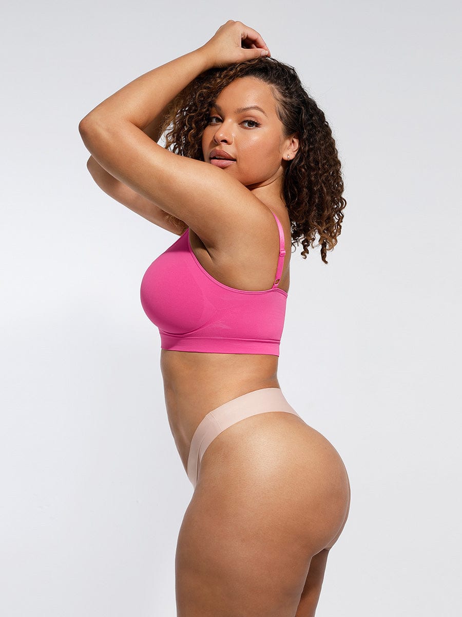 ssamless Shaping Bra with Adjustable Shoulder Straps