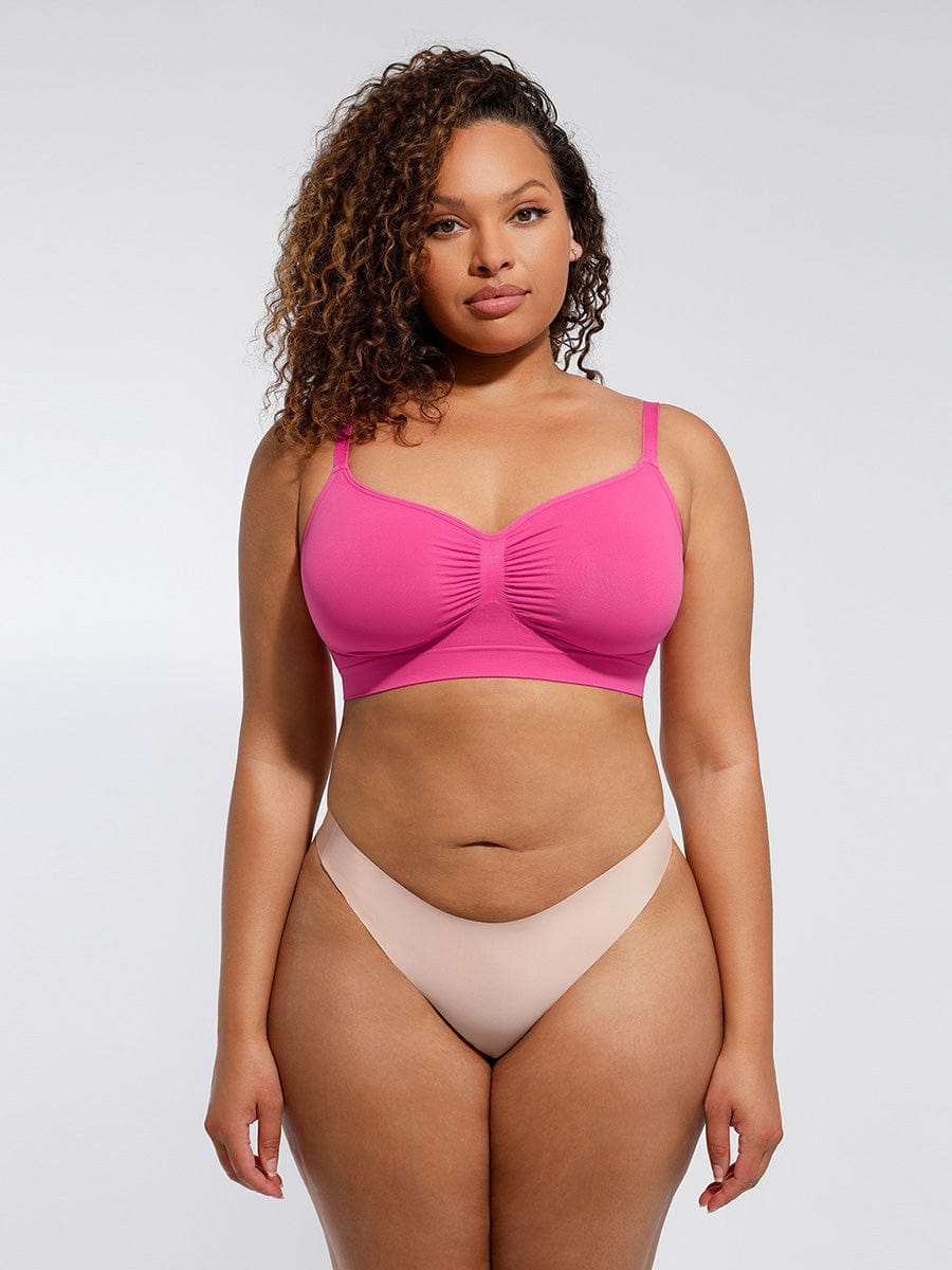ssamless Shaping Bra with Adjustable Shoulder Straps