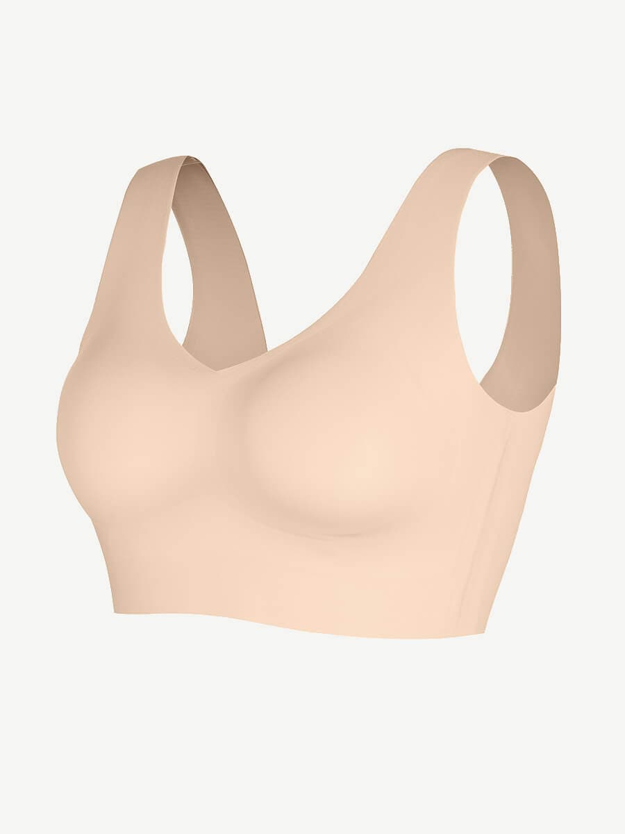 sstted V-Neck Seamless Bra Tank Top