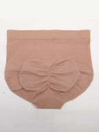ssamless High-Waist Tummy Control Antibacterial Peach Hip Brief