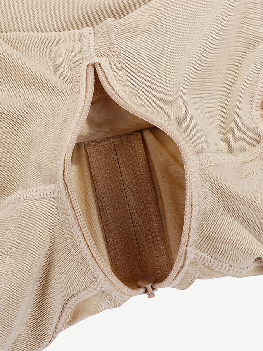 ssetty Detachable Straps Side Zip Postoperative Body Shaper