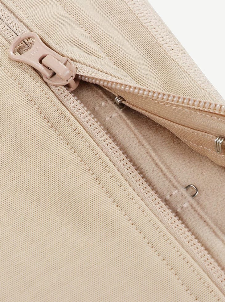 ssetty Detachable Straps Side Zip Postoperative Body Shaper