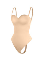 sse-Piece Underwire Strap Removable Waist And Abdomen Shaping Thong Bodysuit