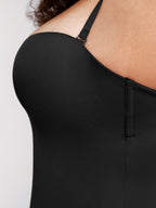 sse-Piece Underwire Strap Removable Waist And Abdomen Shaping Thong Bodysuit