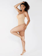 sse-Piece Underwire Strap Removable Waist And Abdomen Shaping Thong Bodysuit