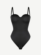 sse-Piece Underwire Strap Removable Waist And Abdomen Shaping Thong Bodysuit