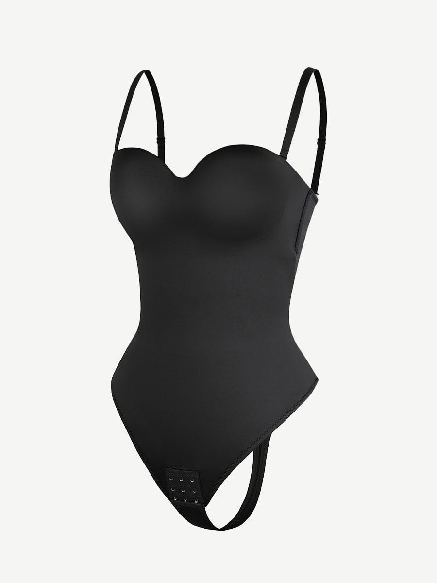 sse-Piece Underwire Strap Removable Waist And Abdomen Shaping Thong Bodysuit