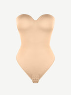 sse-Piece Underwire Strap Removable Waist And Abdomen Shaping Thong Bodysuit