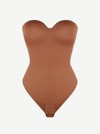 sse-Piece Underwire Strap Removable Waist And Abdomen Shaping Thong Bodysuit
