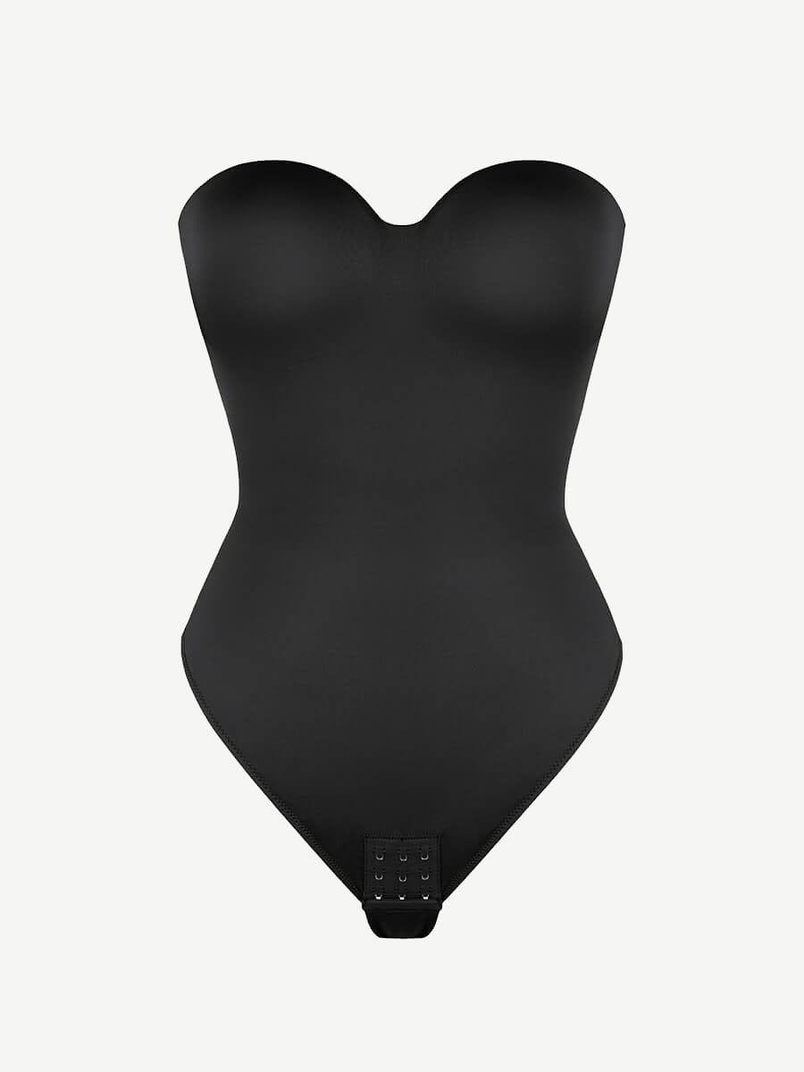 sse-Piece Underwire Strap Removable Waist And Abdomen Shaping Thong Bodysuit