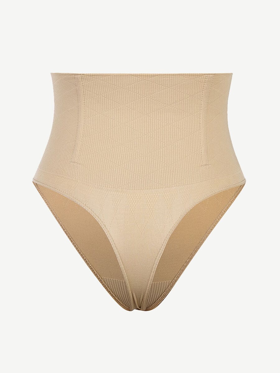 ssamless 4 Steel Bones Shapewear Thong Natural Shaping