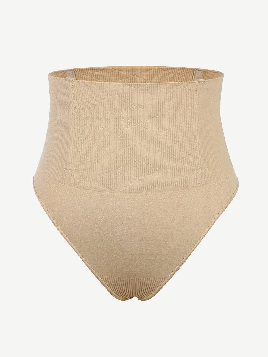 ssamless 4 Steel Bones Shapewear Thong Natural Shaping
