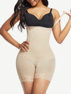 ssetty Detachable Straps Side Zip Postoperative Body Shaper