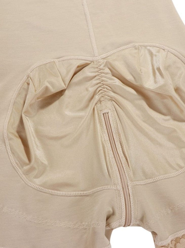 ssetty Detachable Straps Side Zip Postoperative Body Shaper