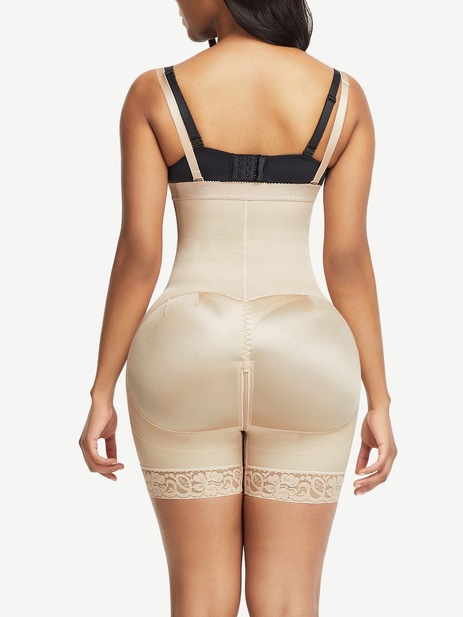 ssetty Detachable Straps Side Zip Postoperative Body Shaper