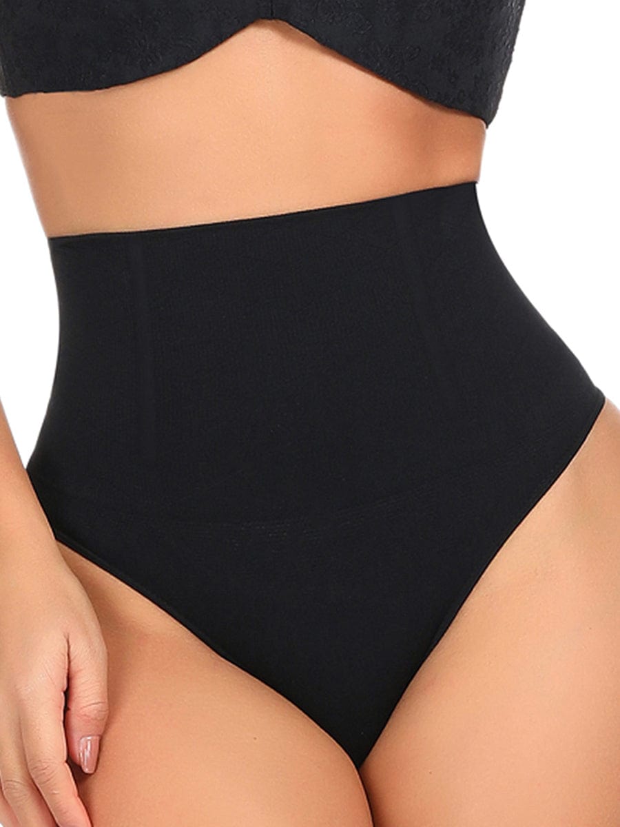 ssamless 4 Steel Bones Shapewear Thong Natural Shaping