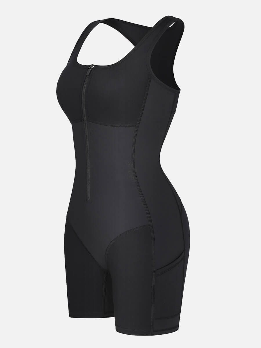 ssretch Athletic Bodyshaper With Pockets