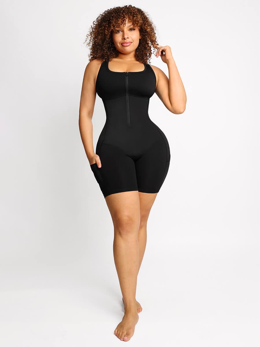 ssretch Athletic Bodyshaper With Pockets
