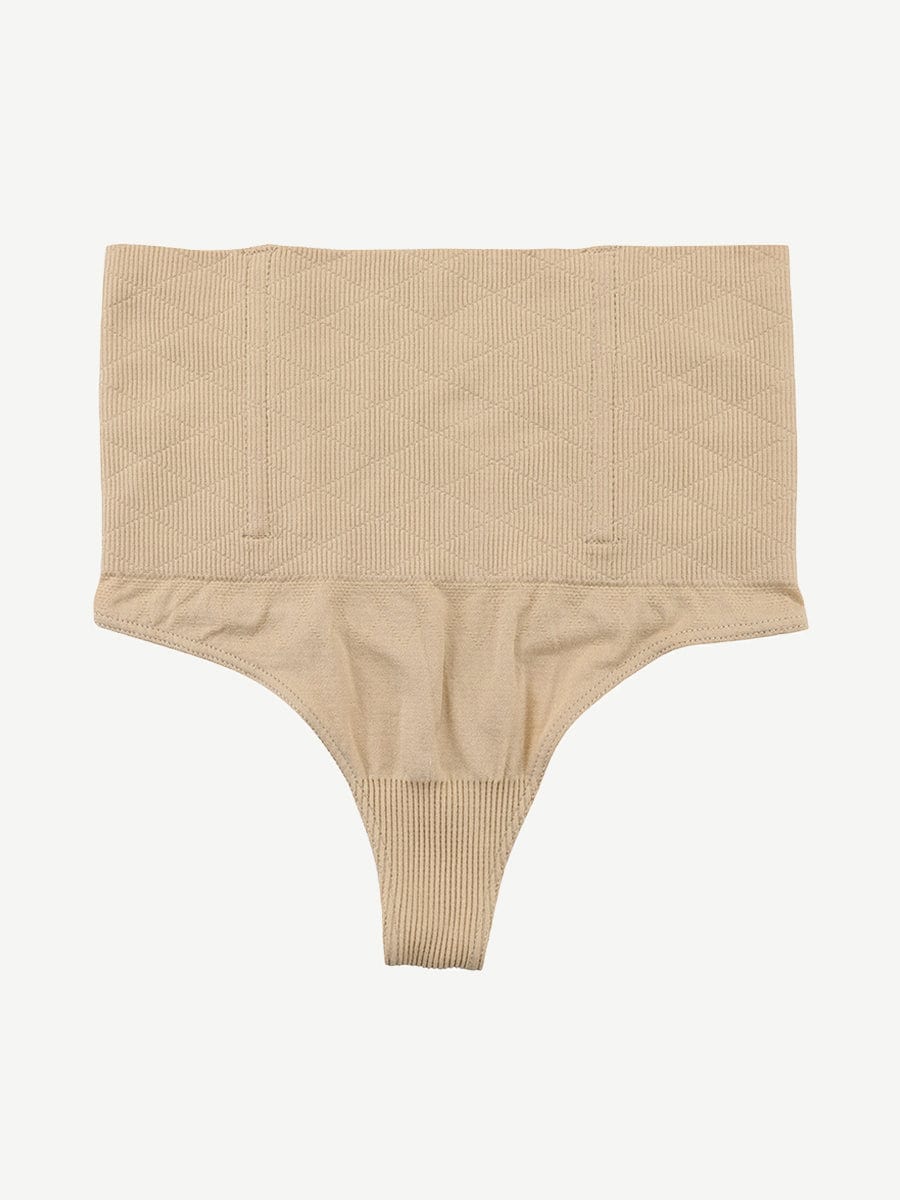 ssamless 4 Steel Bones Shapewear Thong Natural Shaping