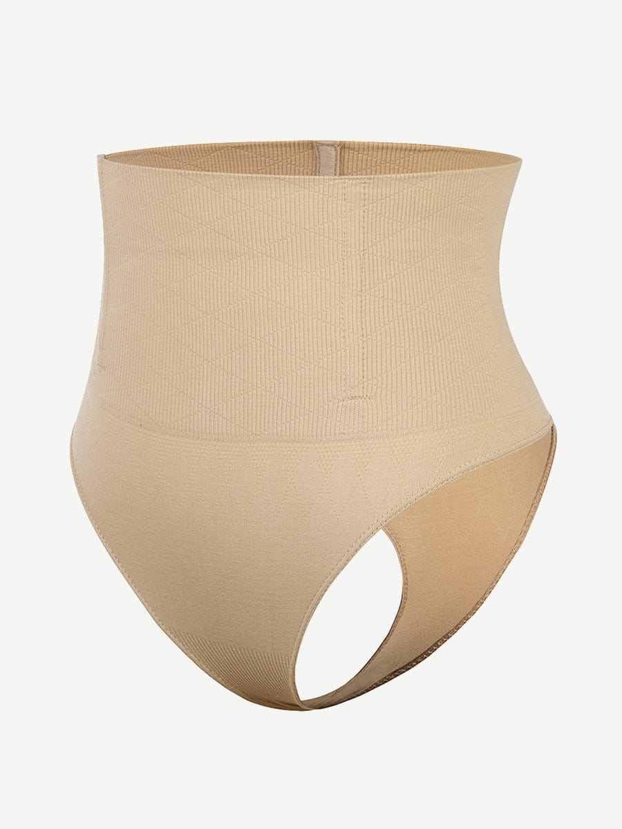 ssamless 4 Steel Bones Shapewear Thong Natural Shaping