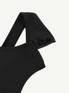 sse-Shoulder Waist Sculpting Tummy Control Seamless Body Bodysuit