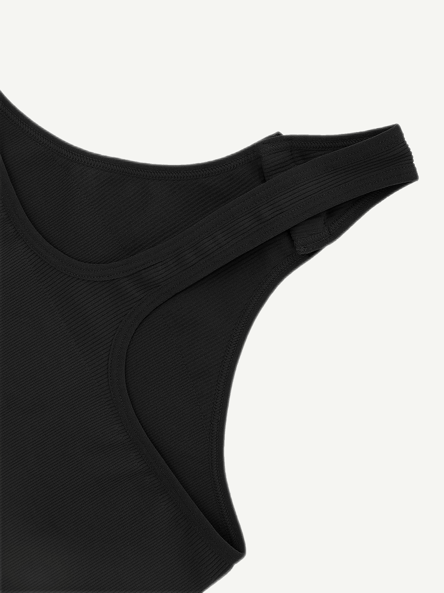 sse-Shoulder Waist Sculpting Tummy Control Seamless Body Bodysuit