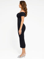  ?? Eco-friendly Seamless Short-sleeved Outerwear Dress