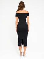  ?? Eco-friendly Seamless Short-sleeved Outerwear Dress