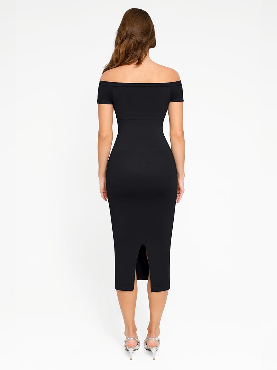  ?? Eco-friendly Seamless Short-sleeved Outerwear Dress