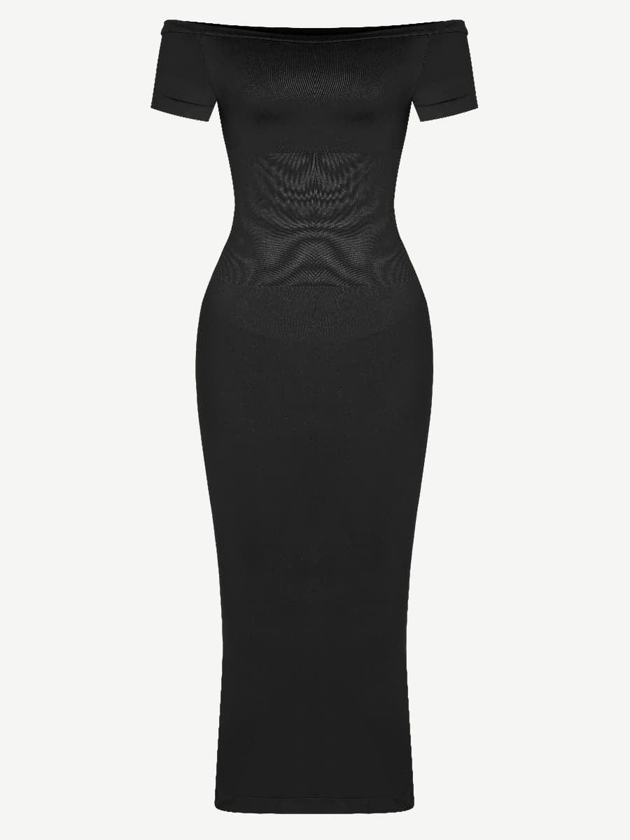  ?? Eco-friendly Seamless Short-sleeved Outerwear Dress