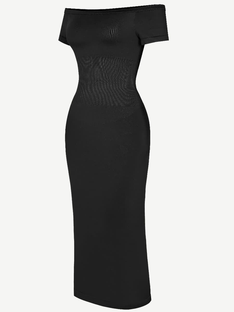  ?? Eco-friendly Seamless Short-sleeved Outerwear Dress