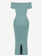  ?? Eco-friendly Seamless Short-sleeved Outerwear Dress
