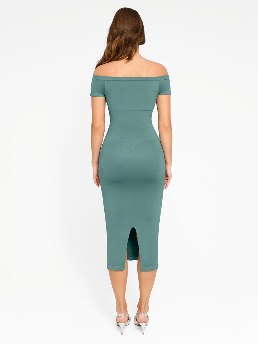  ?? Eco-friendly Seamless Short-sleeved Outerwear Dress