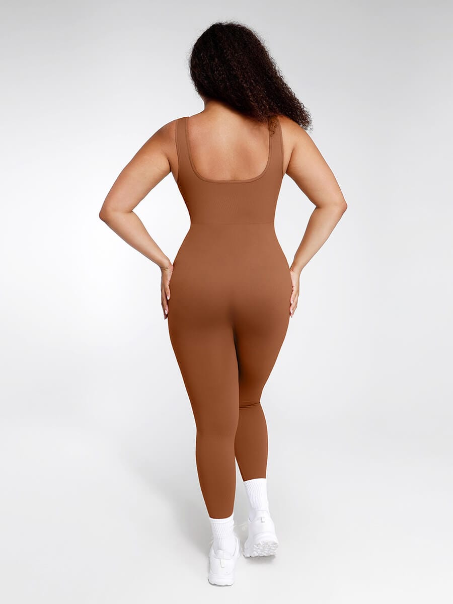 ssamless Eco-friendly?? Back Lifting Abdominal Supports Maternity Catsuit Jumpsuit