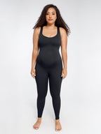 ssamless Eco-friendly?? Back Lifting Abdominal Supports Maternity Catsuit Jumpsuit