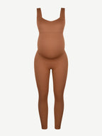ssamless Eco-friendly?? Back Lifting Abdominal Supports Maternity Catsuit Jumpsuit